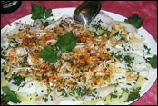 Salade de bacalao maison